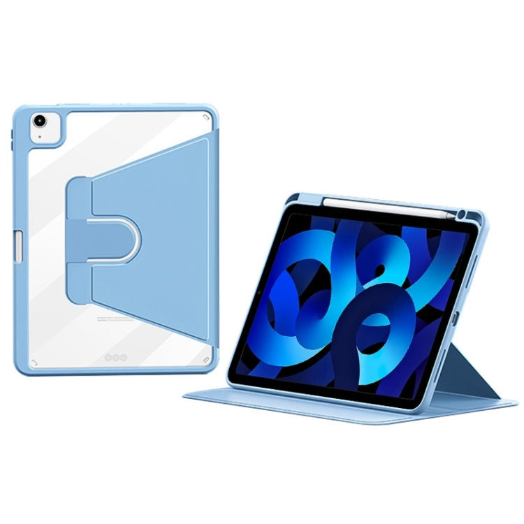 ZGA Tri-Fold 360 Rotation Smart Leather Tablet Case, For iPad mini 6 / mini 2024, For iPad Pro 12.9 2022/2021/2020, For iPad Pro 11 2022 / 2021 / 2020, For iPad Air 10.9 2022 / 2020, For iPad 10th Gen 10.9 2022, For iPad 10.2 2021/2020/2019