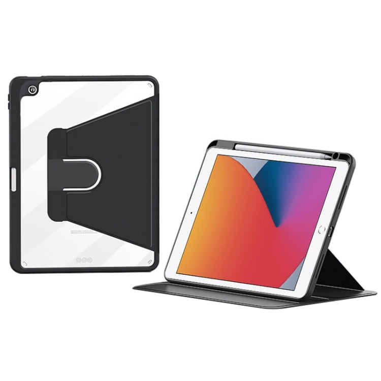 ZGA Tri-Fold 360 Rotation Smart Leather Tablet Case, For iPad mini 6 / mini 2024, For iPad Pro 12.9 2022/2021/2020, For iPad Pro 11 2022 / 2021 / 2020, For iPad Air 10.9 2022 / 2020, For iPad 10th Gen 10.9 2022, For iPad 10.2 2021/2020/2019