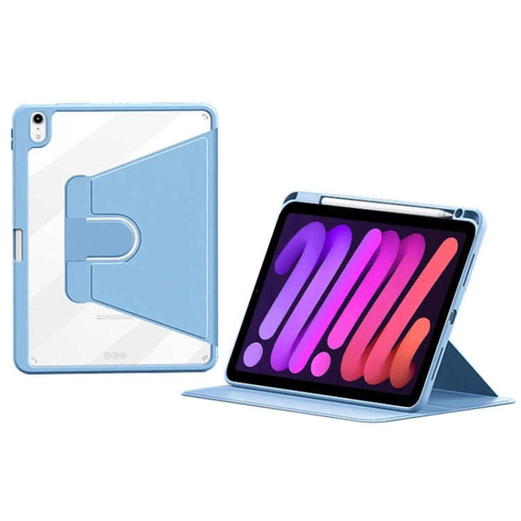 ZGA Tri-Fold 360 Rotation Smart Leather Tablet Case, For iPad mini 6 / mini 2024, For iPad Pro 12.9 2022/2021/2020, For iPad Pro 11 2022 / 2021 / 2020, For iPad Air 10.9 2022 / 2020, For iPad 10th Gen 10.9 2022, For iPad 10.2 2021/2020/2019