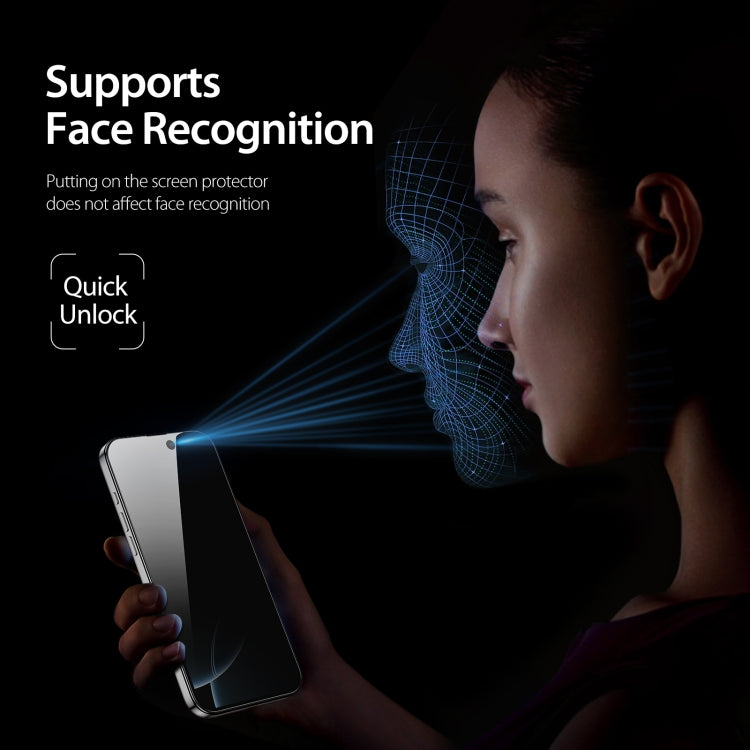 5pcs DUX DUCIS 0.33mm 9H High Aluminum Anti-spy HD Tempered Glass Film, For iPhone 16 Pro Max, For iPhone 16 Pro, For iPhone 16 Plus, For iPhone 16, iPhone 16e