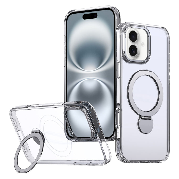 Wing Series Gen2 MagSafe Metal Ring Holder Phone Case, For iPhone 16 Pro Max, For iPhone 16 Pro, For iPhone 16 Plus, For iPhone 16, For iPhone 15 Pro Max