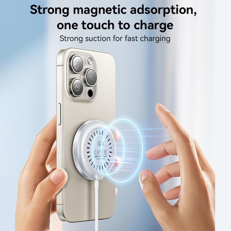 Yesido DS24 15W QI2.0 Desktop Magnetic Fast Charging Wireless Charger, DS24