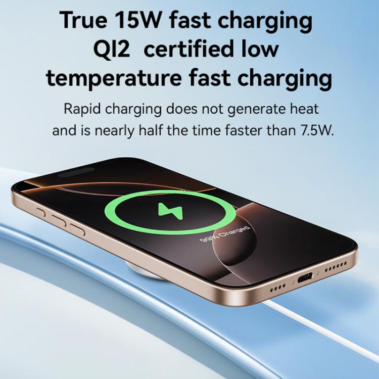 Yesido DS24 15W QI2.0 Desktop Magnetic Fast Charging Wireless Charger, DS24