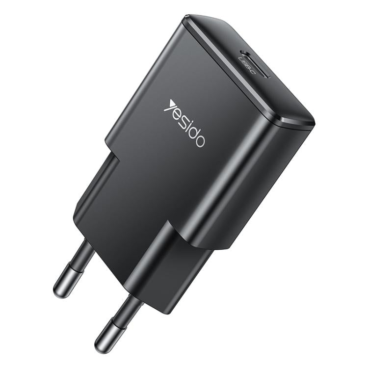 Yesido YC74 Ultra-thin 30W USB-C / Type-C Travel Charger, EU Plug, YC74