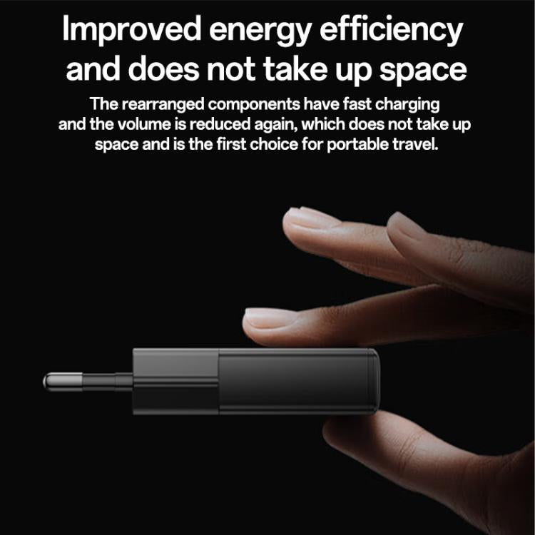 Yesido YC74 Ultra-thin 30W USB-C / Type-C Travel Charger, EU Plug, YC74