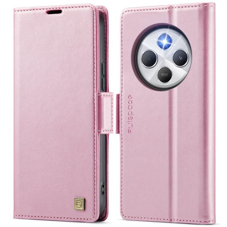 AutSpace A11 Side Buckle MagSafe Magnetic RFID Phone Leather Case, For Redmi 14C 5G, For Redmi Note 14 Pro 5G, For Redmi Note 13 Pro 5G, For Redmi 13C, For Redmi Note 13 5G, For Redmi Note 13 Pro+ 5G, For Redmi 11A / 12C