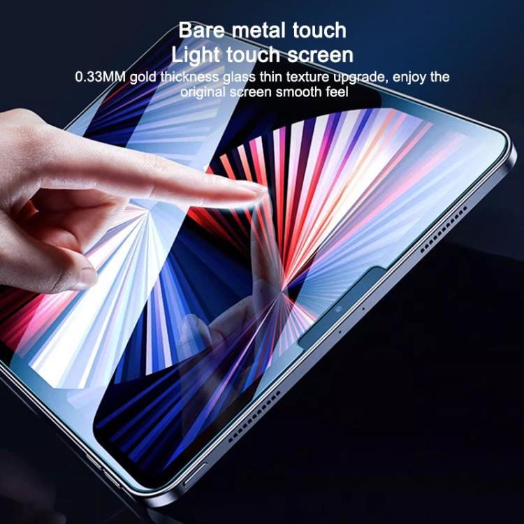 2pcs Dust-Free Easy Install HD Tempered Glass Film, For iPad 2025 / 2022, For iPad Air 13 2024 / iPad Pro 13 2024, For iPad Air 11 2024, For iPad Pro 11 2024, For iPad Air 10.9 / iPad Pro 11, For iPad 10.2 2021 / 2020, For iPad 9.7 2018 / 2017