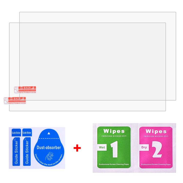 2pcs 9H 0.3mm Explosion-proof Tempered Glass Film, For Fujitsu LIFEBOOK U938 13.3, For Fujitsu LIFEBOOK A577 15.6, For Fujitsu FMV Lite WA1 15.6