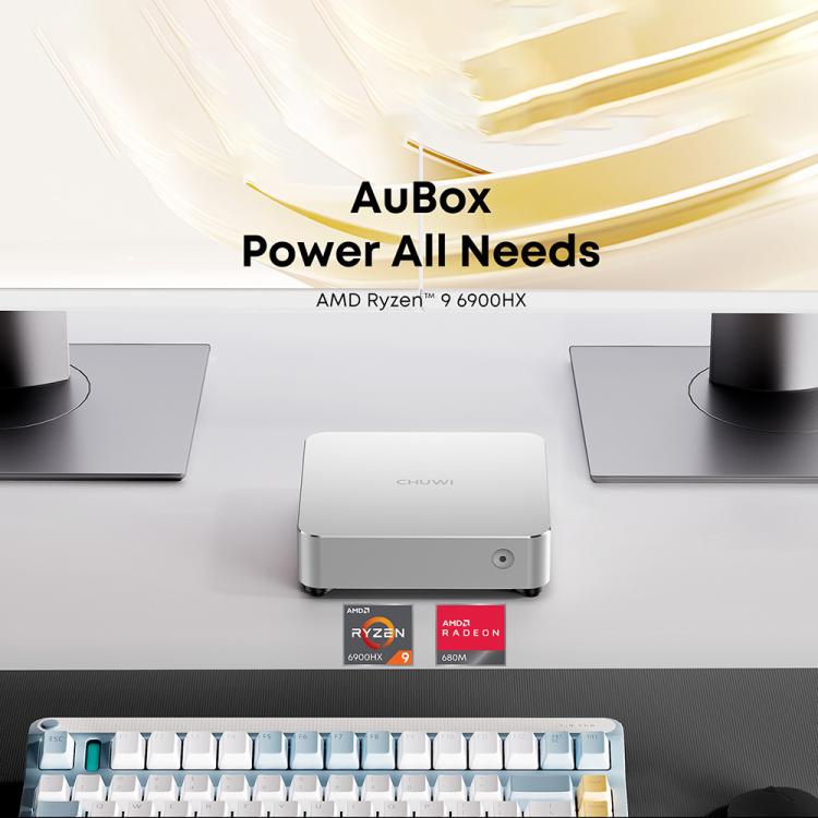 CHUWI AUBox R9-6900HX Windows 11 Mini PC, AMD Ryzen 9 6900HX Processor, R9-6900HX