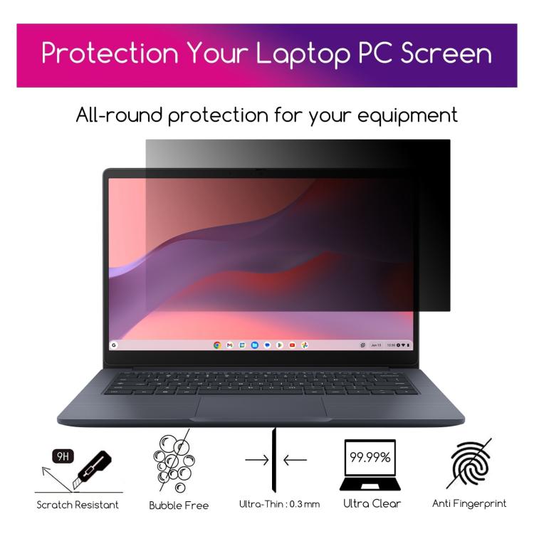 9H Anti-peeping Explosion-proof Tempered Glass Film, For ASUS Chromebook CX1405CKA 14