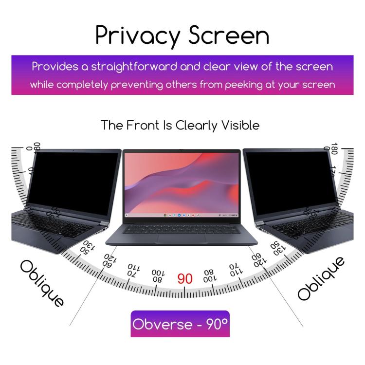 9H Anti-peeping Explosion-proof Tempered Glass Film, For ASUS Chromebook CX1405CKA 14