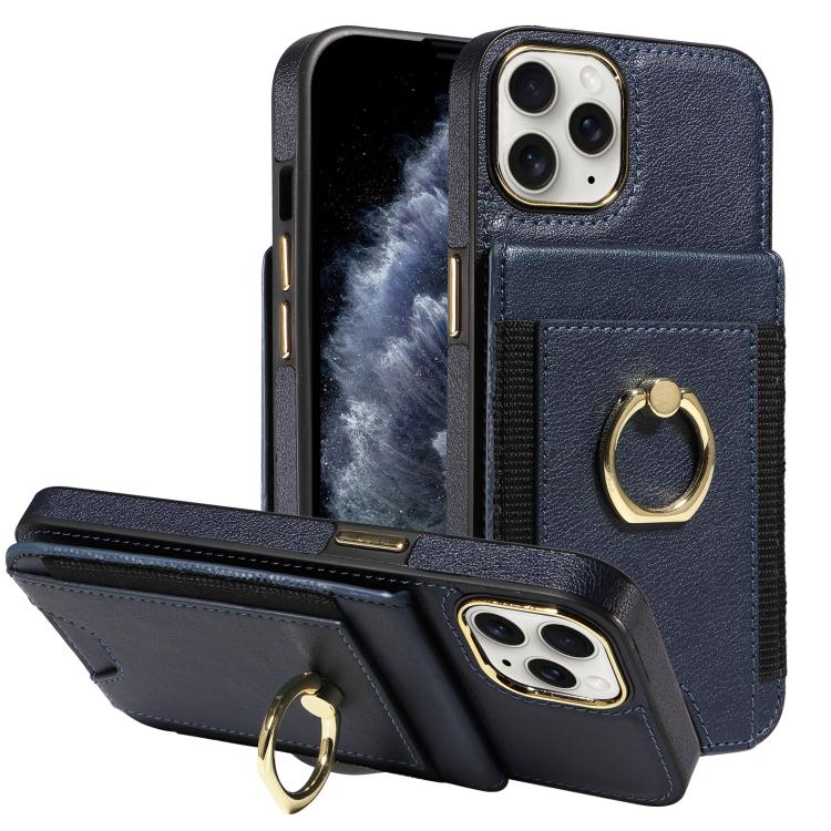 Ring Multifunctional Vertical Flip Wallet Back Cover Leather Phone Case, For iPhone 14 Plus, For iPhone 14, For iPhone 14 Pro, For iPhone 14 Pro Max, For iPhone 13 Pro Max, For iPhone 13 Pro, For iPhone 13, For iPhone 12 / 12 Pro