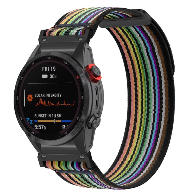 Titanite Quick Release Loop Nylon Watch Band, For Gamin 26mm, For Gamin 22mm