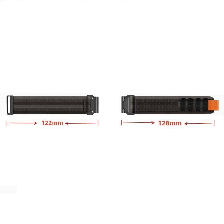 Titanite Quick Release Loop Nylon Watch Band, For Gamin 26mm, For Gamin 22mm