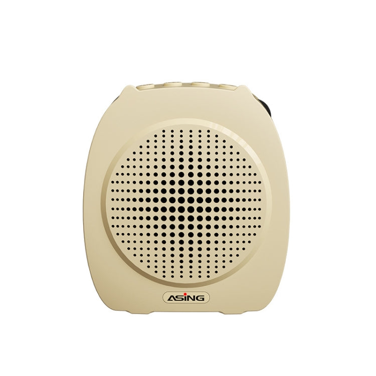 ASiNG S16 2.4G Wireless Voice Amplifier with Headset Microphone for Teachers Tour Guides, Without Strap Chain, With Strap Chain