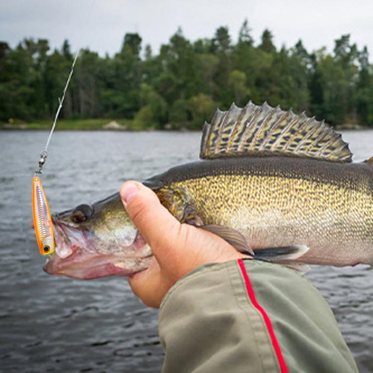 HENGJIA PO105 Surface Tethered Wave Steak 11CM 23G Bionic Lure Fake Bait, 5colors / Set