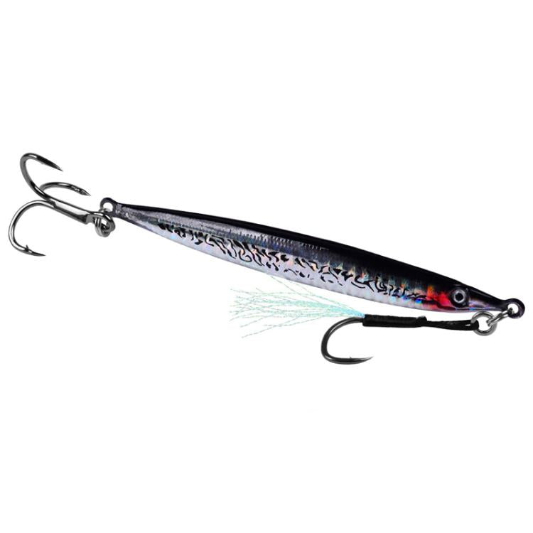 PROBEROS LF151 Long-Distance Casting Sinking Lure 3D Fast-Draw Sea Fishing Mackerel Hook, 14G, 17G, 21G, 28G, 35G, 45G