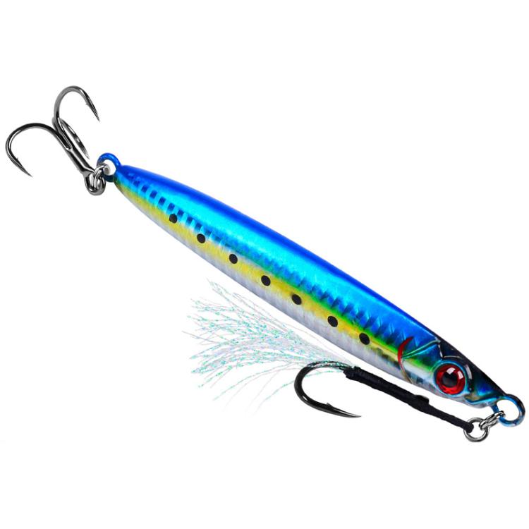 PROBEROS LF153 3D Fast Twitch Sea Fishing Road Runner Lure Long Casting Quick Sinking False Bait, 14G, 17G, 28G, 35G, 45G, 60G, 80G, 100G