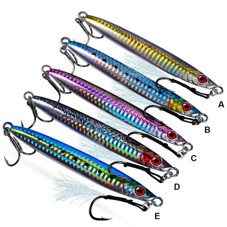 PROBEROS LF153 3D Fast Twitch Sea Fishing Road Runner Lure Long Casting Quick Sinking False Bait, 14G, 17G, 28G, 35G, 45G, 60G, 80G, 100G