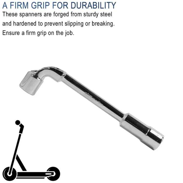 For INOKIM OXO OX Electrical Scooter 19mm L-Shaped Open-End Socket Wrench For Fixing The Motor Nut, X1665