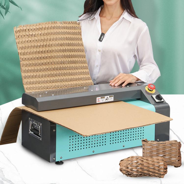 370W Cardboard Shredder Handles 10mm Thickness, 5M/Min Speed For Packaging & Recycling, 35cm EU Plug, 35cm US Plug, 45cm EU Plug, 45cm US Plug
