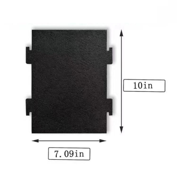 4pcs /Pack Microwave Filter Cotton For KitchenAid KMLS311HBL/ Whirlpool YKMLS311 YWML55011, WML75011, KMLS311HBL