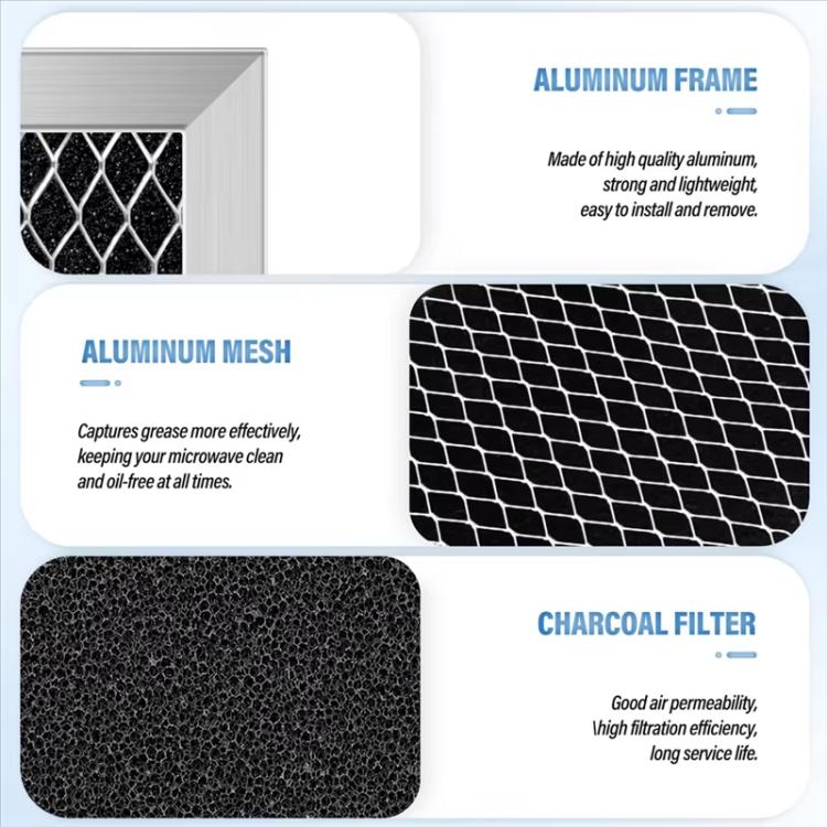 2pcs /Pack Microwave Charcoal Filter For GE WB02X11550 JX81L, WB02X11550 JX81L
