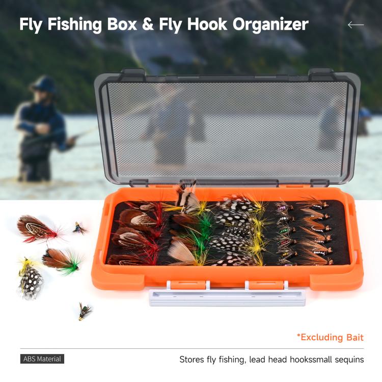 LEO 28342 Fly Hook Box Fish Hook Organizer, 28342