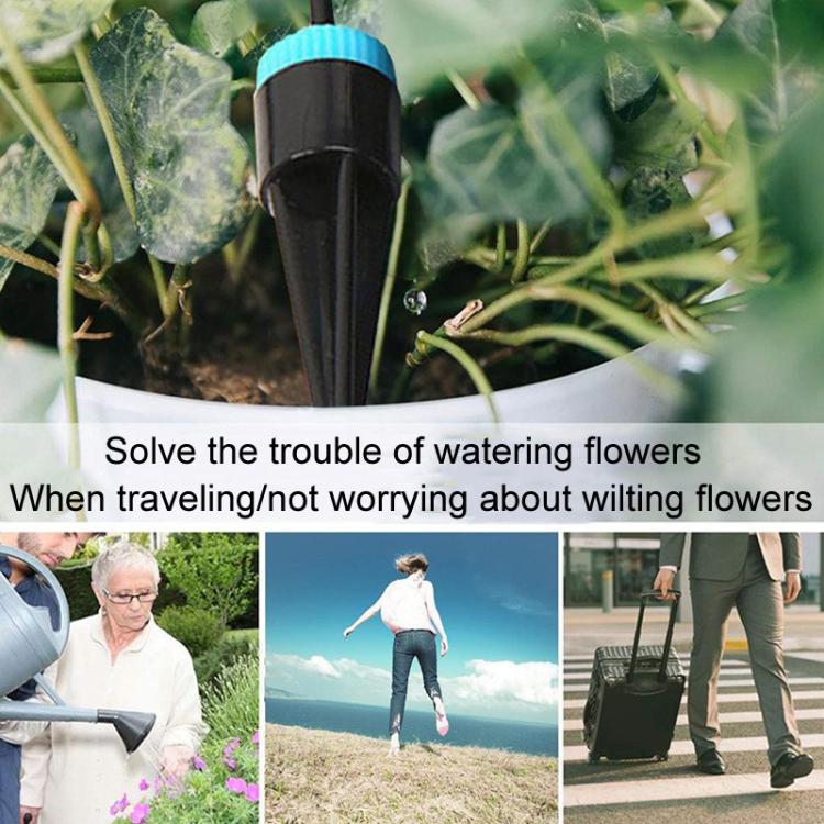 10 Heads Lazy Watering Drip Kit Gardening Home Potting Waterer, 1.6m