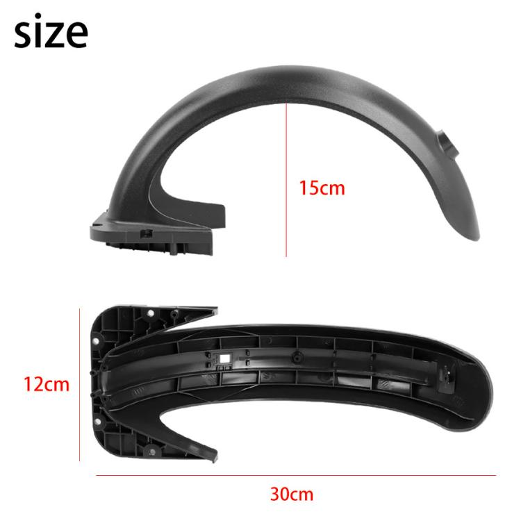 Rear Wheel Mudguard for Ninebot MAX G30 Electric Scooter Durable Replacement Mudguard, Rear Wheel Mudguard