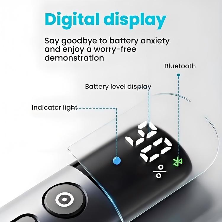 ASiNG A17 Pro Dual Mode Wireless Laser Presentation Pointer - USB/Bluetooth Rechargeable Adjustable Brightness, A17 Pro
