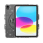 Terminator Shockproof Glitter Powder Tablet Case with Holder, For iPad 10th Gen 10.9 2022