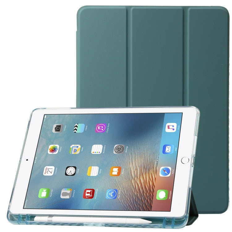 Clear Acrylic Leather Tablet Case, For iPad Air 2 / Air / 9.7 2018 / 9.7 2017, For iPad Pro 11 2022/ 2021 / 2020 / 2018, For iPad Air 13 2025 / 2024 / Pro 12.9 2022/ 2021 / 2020 / 2018