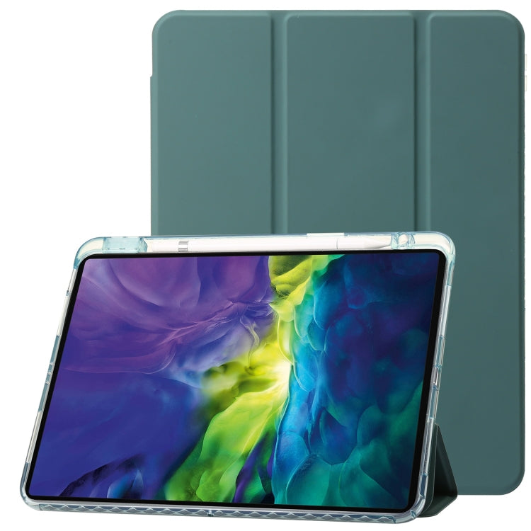 Clear Acrylic Leather Tablet Case, For iPad Air 2 / Air / 9.7 2018 / 9.7 2017, For iPad Pro 11 2022/ 2021 / 2020 / 2018, For iPad Air 13 2025 / 2024 / Pro 12.9 2022/ 2021 / 2020 / 2018