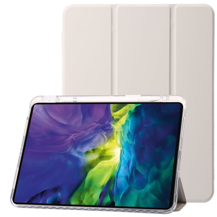 Clear Acrylic Leather Tablet Case, For iPad Air 2 / Air / 9.7 2018 / 9.7 2017, For iPad Pro 11 2022/ 2021 / 2020 / 2018, For iPad Air 13 2025 / 2024 / Pro 12.9 2022/ 2021 / 2020 / 2018