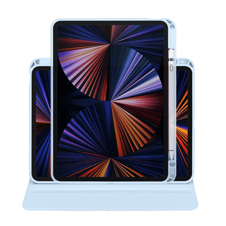 Acrylic 360 Degree Rotation Holder Tablet Leather Case, For iPad Air 13 2025 / 2024 / Pro 12.9 2022, For iPad Air 13 2024 / Pro 12.9 2022/2021/2020/2018