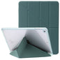 Clear Acrylic Deformation Leather Tablet Case, For iPad 10th Gen 10.9 2022, For iPad Pro 12.9 2022 / 2021 / 2020, For iPad Pro 11 2022 / 2021 / 2020, For iPad Air / Air 2 / 9.7 2018 / 2017