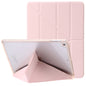 Clear Acrylic Deformation Leather Tablet Case, For iPad 10th Gen 10.9 2022, For iPad Pro 12.9 2022 / 2021 / 2020, For iPad Pro 11 2022 / 2021 / 2020, For iPad Air / Air 2 / 9.7 2018 / 2017