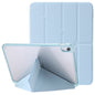 Clear Acrylic Deformation Leather Tablet Case, For iPad 10th Gen 10.9 2022, For iPad Pro 12.9 2022 / 2021 / 2020, For iPad Pro 11 2022 / 2021 / 2020, For iPad Air / Air 2 / 9.7 2018 / 2017