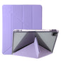 Clear Acrylic Deformation Leather Tablet Case, For iPad 10th Gen 10.9 2022, For iPad Pro 12.9 2022 / 2021 / 2020, For iPad Pro 11 2022 / 2021 / 2020, For iPad Air / Air 2 / 9.7 2018 / 2017