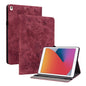 Butterfly Rose Embossed Leather Smart Tablet Case, For iPad Air 11 2025 / 2024, For iPad mini 2024 / mini 6, For iPad Pro 11 2024, For iPad 10.2 2021 / Air 10.5 2019, For iPad Pro 11 2021 / Air 4 2020, For iPad mini 5 / 4 / 3 / 2 / 1�������������������...