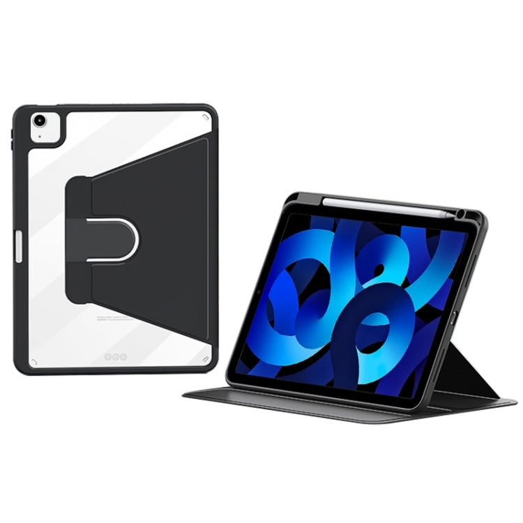 ZGA Tri-Fold 360 Rotation Smart Leather Tablet Case, For iPad mini 6 / mini 2024, For iPad Pro 12.9 2022/2021/2020, For iPad Pro 11 2022 / 2021 / 2020, For iPad Air 10.9 2022 / 2020, For iPad 10th Gen 10.9 2022, For iPad 10.2 2021/2020/2019