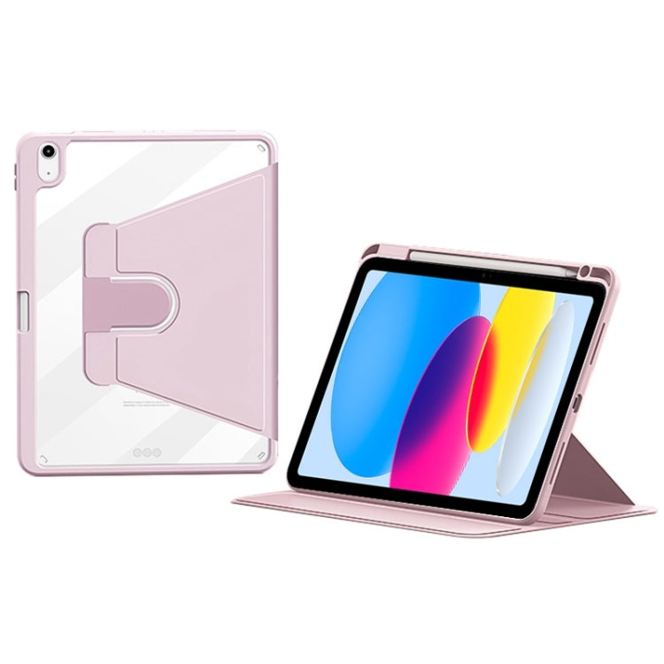 ZGA Tri-Fold 360 Rotation Smart Leather Tablet Case, For iPad mini 6 / mini 2024, For iPad Pro 12.9 2022/2021/2020, For iPad Pro 11 2022 / 2021 / 2020, For iPad Air 10.9 2022 / 2020, For iPad 10th Gen 10.9 2022, For iPad 10.2 2021/2020/2019