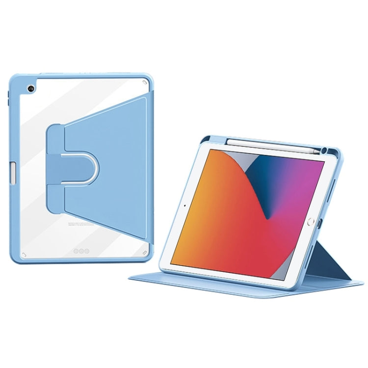 ZGA Tri-Fold 360 Rotation Smart Leather Tablet Case, For iPad mini 6 / mini 2024, For iPad Pro 12.9 2022/2021/2020, For iPad Pro 11 2022 / 2021 / 2020, For iPad Air 10.9 2022 / 2020, For iPad 10th Gen 10.9 2022, For iPad 10.2 2021/2020/2019