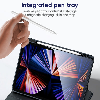 ZGA Tri-Fold 360 Rotation Smart Leather Tablet Case, For iPad mini 6 / mini 2024, For iPad Pro 12.9 2022/2021/2020, For iPad Pro 11 2022 / 2021 / 2020, For iPad Air 10.9 2022 / 2020, For iPad 10th Gen 10.9 2022, For iPad 10.2 2021/2020/2019