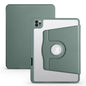 Acrylic 360 Degree Rotation Holder Leather Tablet Case, For iPad Air 11 2025 / 2024, For iPad Air 13 2025 / 2024, For iPad Pro 13 2024, For iPad Pro 11 2024
