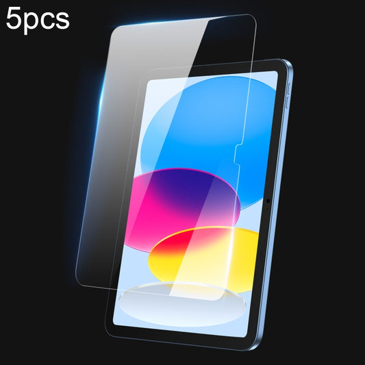 5pcs DUX DUCIS 0.33mm 9H HD Full Screen Tempered Glass Film, For iPad 2025 / 2022, For iPad Air 11 2024 / 2025, For iPad mini 6 / mini 2024, For iPad Pro 13 2024, For iPad Pro 11 2024, For iPad Pro 12.9 2020/2021/2022