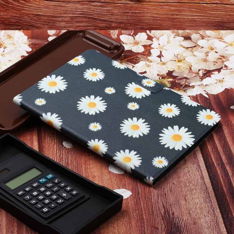Flower Pattern Flip Leather Smart Tablet Case, For iPad 10th Gen 10.9 2022
