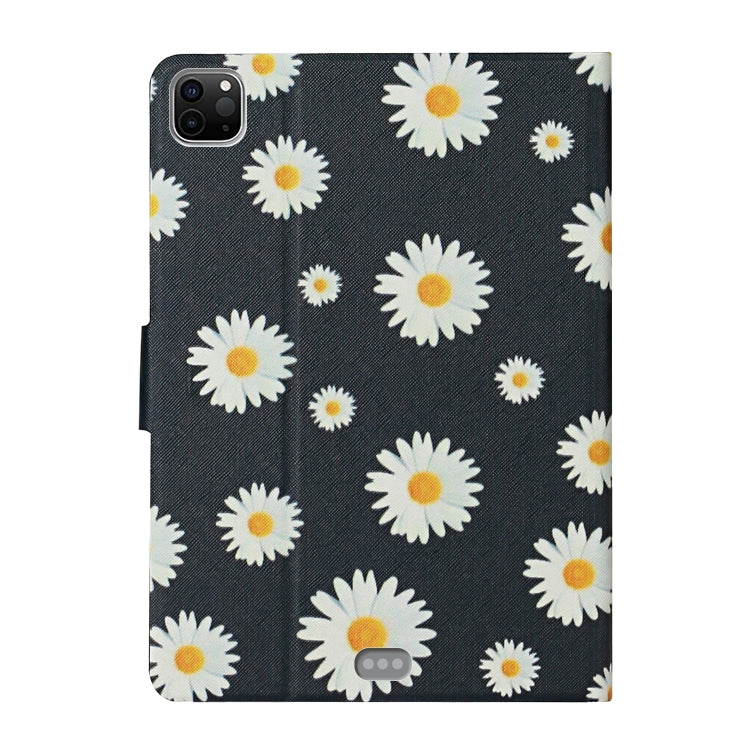 Flower Pattern Flip Leather Smart Tablet Case, For iPad 10th Gen 10.9 2022