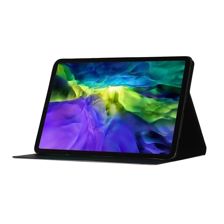 Flower Pattern Flip Leather Smart Tablet Case, For iPad 10th Gen 10.9 2022